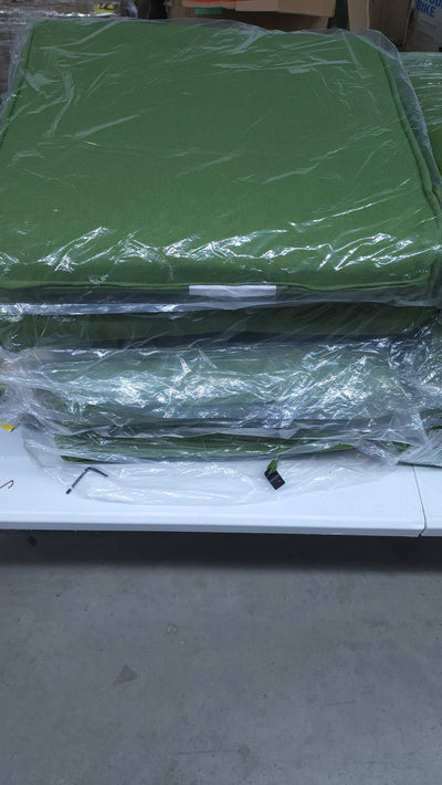 Mainstays 8pc Set of Green Outdoor Cushions!

-Brand new never used