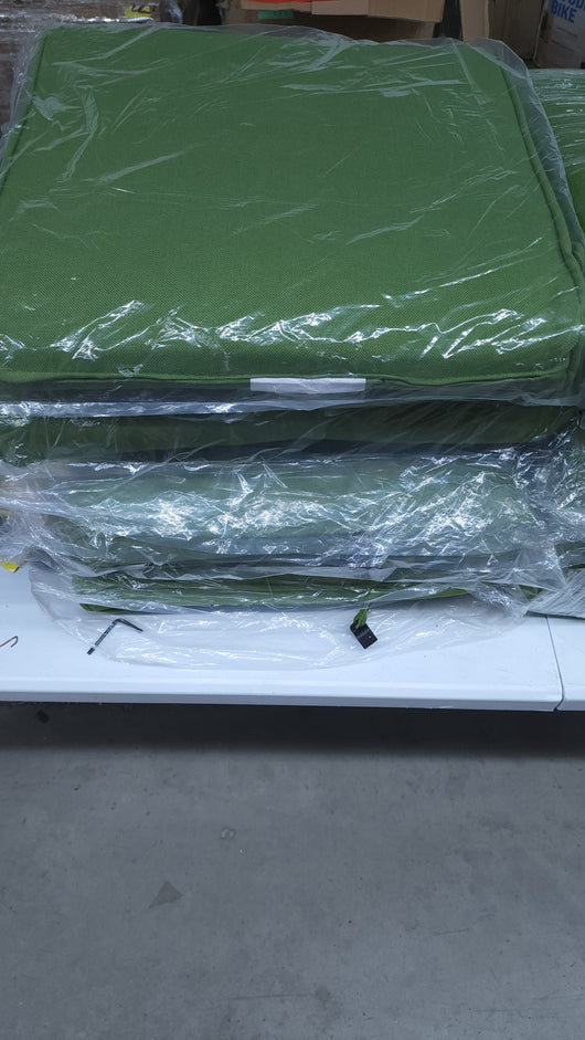 Mainstays 8pc Set of Green Outdoor Cushions!

-Brand new never used