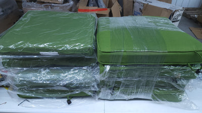 Mainstays 8pc Set of Green Outdoor Cushions!

-Brand new never used