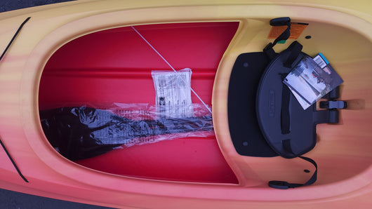 Lifetime Charger 10 Ft. Sit-In Kayak (Paddle Included), 91037!

-Brand new, may have very light scratchs from shipping on bottom. (Bavk End Bungee is Missing a Hook, Photos shown)