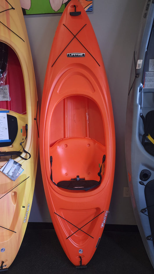 Lifetime Pacer 8’ Sit-in Kayak(Paddle included), Orange!! BRAND NEW!!
