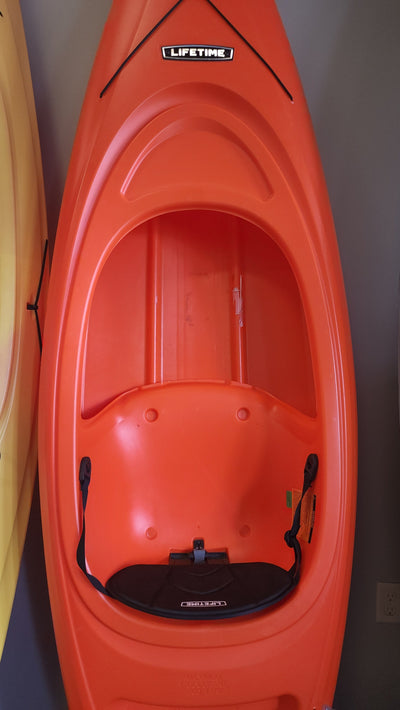 Lifetime Pacer 8’ Sit-in Kayak(Paddle included), Orange!! BRAND NEW!!