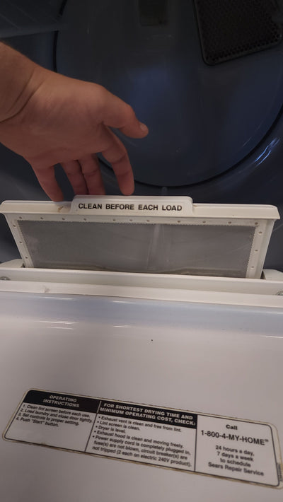Kenmore 700 Series Front Load Electric Dryer! (USED)

-Used but was tested and works great