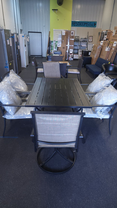 MF Studio's - Phi Villa 7Pc Outdoor Dining Set! 

-Dining set is Brand new & Assembled