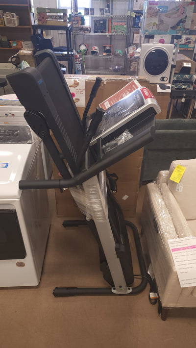 Weslo Crosswalk 5.2t Total Body Treadmill with Upper Body Workout Arms, iFIT Bluetooth Enabled!

-Brand new and assembled (But is missing the latch pin - Treadmill will not stay folded upright!)