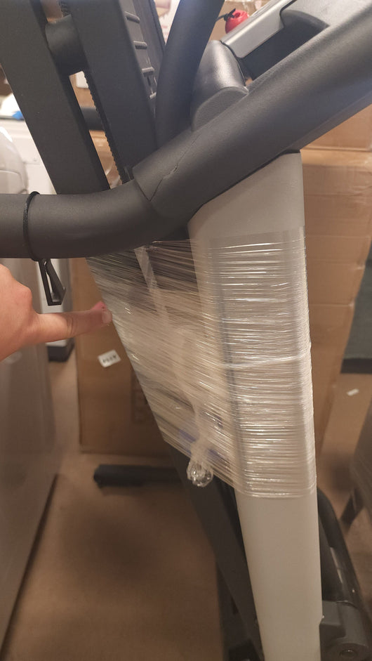 Weslo Crosswalk 5.2t Total Body Treadmill with Upper Body Workout Arms, iFIT Bluetooth Enabled!

-Brand new and assembled (But is missing the latch pin - Treadmill will not stay folded upright!)