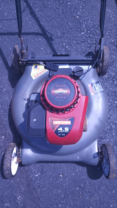 Craftsman 21" Lawn Mower! (USED)

-Used but works great - Has a shorter pull cord