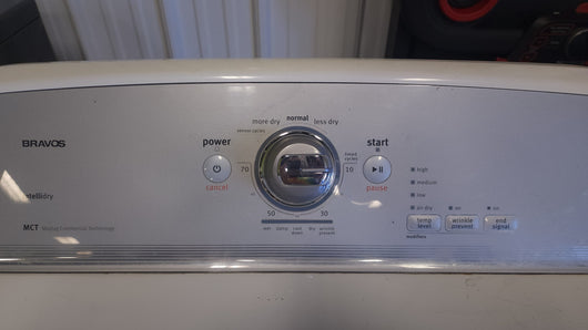Maytag Bravos Intellidry Electric Dryer! (USED)

-Used & is scratched up a bit but was tested and works great
