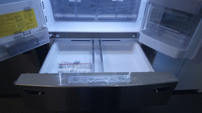 LG 29.5 cu. ft. Wi-Fi Enabled InstaView Door-in-Door Refrigerator with Craft Ice!

-Brand new, wrapped in factory plastics