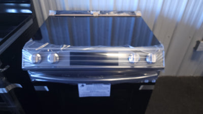 Samsung 6.3 cu. ft. Front Control Slide-in Electric Range with Air Fry!

-Brand new still has factory plastic 