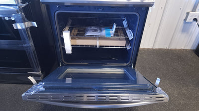Samsung 6.3 cu. ft. Front Control Slide-in Electric Range with Air Fry!

-Brand new still has factory plastic 
