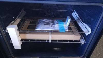 Samsung 6.3 cu. ft. Front Control Slide-in Electric Range with Air Fry!

-Brand new still has factory plastic 
