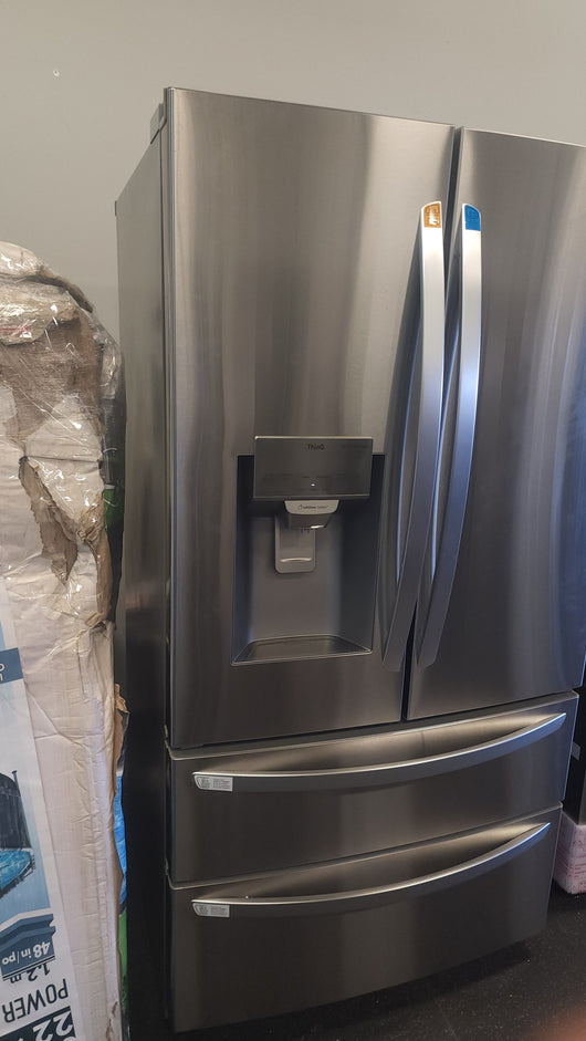LG 28 cu. ft. Ultra-Capacity 4-Door French Door Refrigerator!

-Brand new out of the box