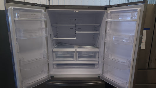 Kenmore 26.1 cu. ft. French Door Refrigerator with Ice Maker!

-Brand new - Scratch & Dent Fridge! - (Only scratch/dented on this fridge is on the bottom of the left side, photos shown!)