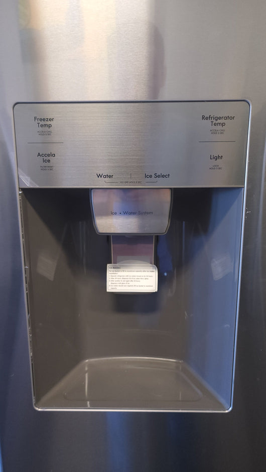 Kenmore 25.5 cu. ft. French Door Refrigerator!

-Brand new - Still covered in factory plastics outside and inside for easy transport.