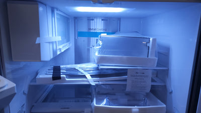 Samsung 28 cu. ft. 4-Door French Door Refrigerator with Food Showcase and External Water and Ice Dispenser!

-Brand new out of the box - Still covered in factory plastic for easy transport