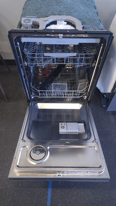 Samsung Top Control 48dBA Dishwasher with StormWash Cleaning and AutoRelease Door! (USED - VERY CLEAN)

-CLEARANCE ITEM!!!   -   AUTOMATICALLY 20% OFF AT CHECKOUT!!  -  (PRICE AFTER 20% = $199.00)