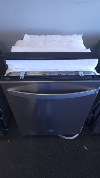 Whirlpool Dishwasher with Sani Rinse! (USED - CLEAN - DENTED)

-CLEARANCE ITEM!!!   -   AUTOMATICALLY 20% OFF AT CHECKOUT!!!   -   (PRICE AFTER 20% OFF = $199.00)