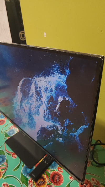 SAMSUNG M5 Series 27-Inch FHD 1080p Smart Monitor & Streaming TV (Tuner-Free), Netflix, HBO, Prime Video, & More, Apple Airplay, Bluetooth, Built-in Speakers, Remote Included!