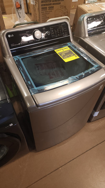 LG 5.0 cu. ft. Top Load Washer with TurboWash3D and 7.3 cu. ft. Electric Dryer with SmartDiagnosis!

-Brand new never used (Dryer does have two small dents on the bottom front corner of both sides, photos shown)