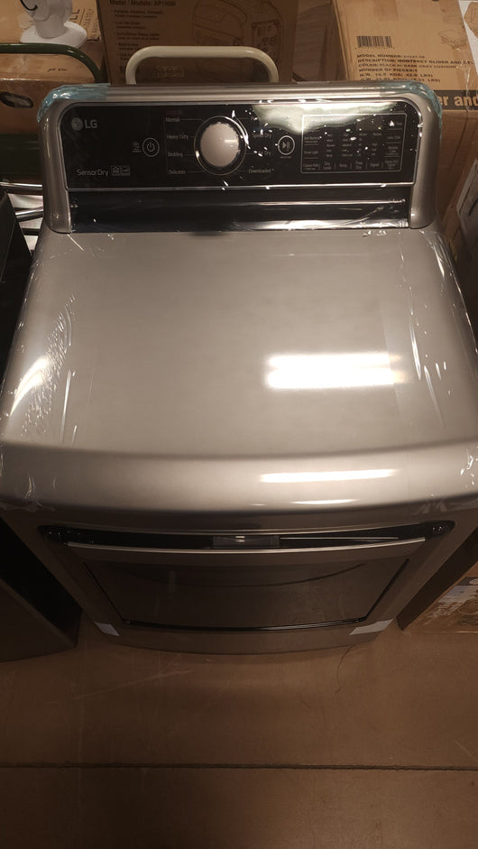 LG 5.0 cu. ft. Top Load Washer with TurboWash3D and 7.3 cu. ft. Electric Dryer with SmartDiagnosis!

-Brand new never used (Dryer does have two small dents on the bottom front corner of both sides, photos shown)