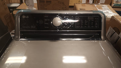 LG 5.0 cu. ft. Top Load Washer with TurboWash3D and 7.3 cu. ft. Electric Dryer with SmartDiagnosis!

-Brand new never used (Dryer does have two small dents on the bottom front corner of both sides, photos shown)