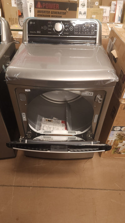 LG 5.0 cu. ft. Top Load Washer with TurboWash3D and 7.3 cu. ft. Electric Dryer with SmartDiagnosis!

-Brand new never used (Dryer does have two small dents on the bottom front corner of both sides, photos shown)