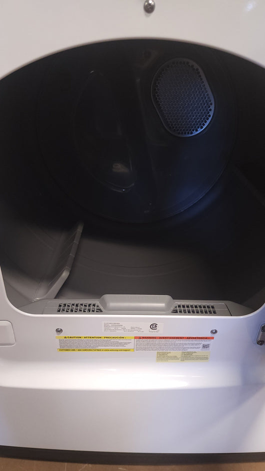 Samsung 5.1 cu. ft. Smart Top Load Washer with AcitveWave Agitator and 7.4 cu. ft. Smart ELECTRIC Dryer with Steam Sanitize+!

-Set is Brand New (Washer was Lightly Dented on The Front Side From Shipping) - (Photos Shown)