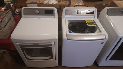 LG 4.8 cu. ft. Mega Capacity Top Load Washer and 7.3 cu. ft. ELECTRIC Dryer with EasyLoad Door- BRAND NEW, NEVER USED!!!!