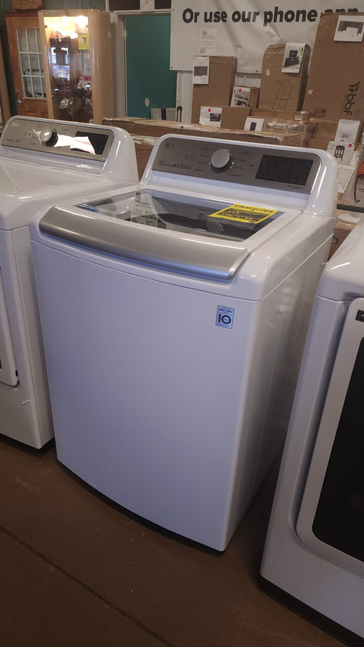 LG 4.8 cu. ft. Mega Capacity Top Load Washer and 7.3 cu. ft. ELECTRIC Dryer with EasyLoad Door- BRAND NEW, NEVER USED!!!!