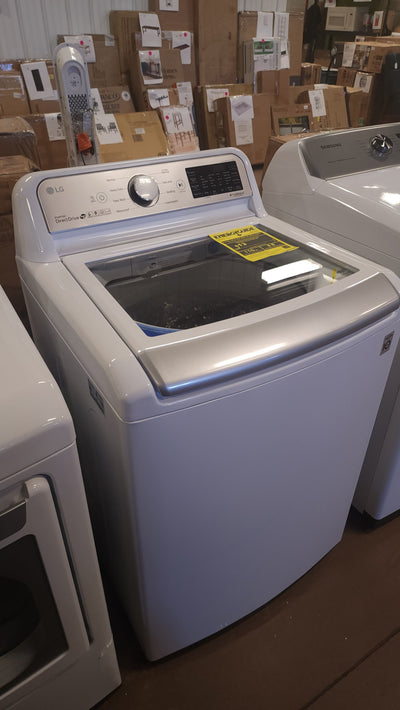 LG 4.8 cu. ft. Mega Capacity Top Load Washer and 7.3 cu. ft. ELECTRIC Dryer with EasyLoad Door- BRAND NEW, NEVER USED!!!!