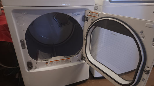 LG 4.8 cu. ft. Mega Capacity Top Load Washer and 7.3 cu. ft. ELECTRIC Dryer with EasyLoad Door- BRAND NEW, NEVER USED!!!!