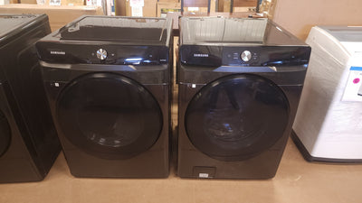 Samsung 4.5 cu. ft. Front Load Washer and 7.5 cu. ft. Smart Dial Electric Dryer with Super Speed Wash and Dry Laundry Package!

-Brand new out of the box