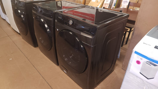 Samsung 4.5 cu. ft. Front Load Washer and 7.5 cu. ft. Smart Dial Electric Dryer with Super Speed Wash and Dry Laundry Package!

-Brand new out of the box