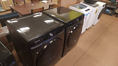 Samsung 4.5 cu. ft. Front Load Washer and 7.5 cu. ft. Smart Dial Electric Dryer with Super Speed Wash and Dry Laundry Package!

-Brand new out of the box