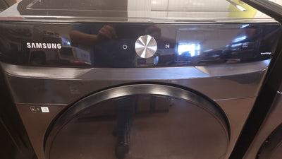 Samsung 4.5 cu. ft. Front Load Washer and 7.5 cu. ft. Smart Dial Electric Dryer with Super Speed Wash and Dry Laundry Package!

-Brand new out of the box