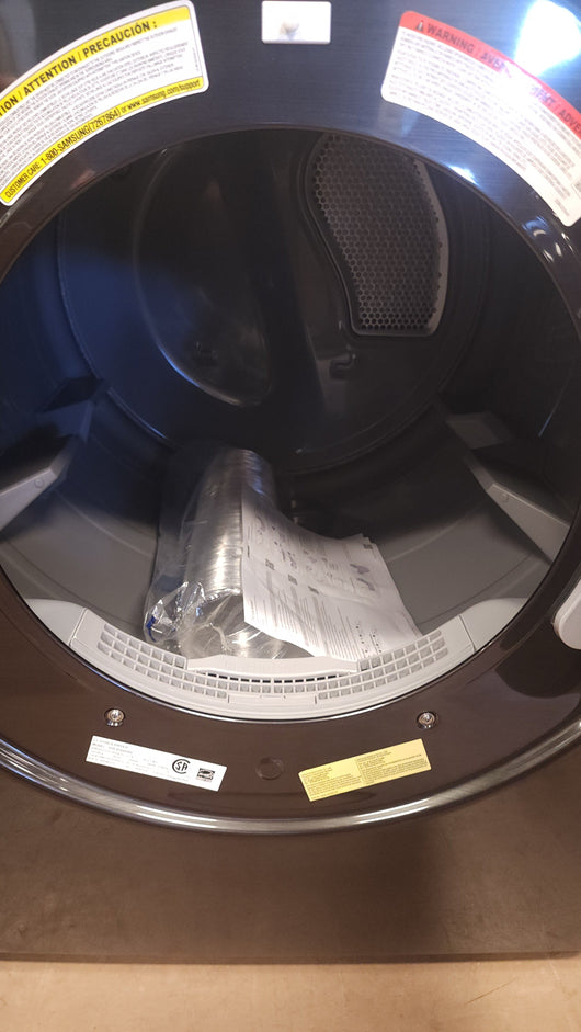 Samsung 4.5 cu. ft. Front Load Washer and 7.5 cu. ft. Smart Dial Electric Dryer with Super Speed Wash and Dry Laundry Package!

-Brand new out of the box
