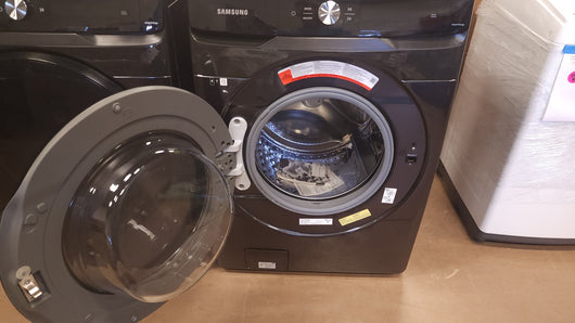 Samsung 4.5 cu. ft. Front Load Washer and 7.5 cu. ft. Smart Dial Electric Dryer with Super Speed Wash and Dry Laundry Package!

-Brand new out of the box