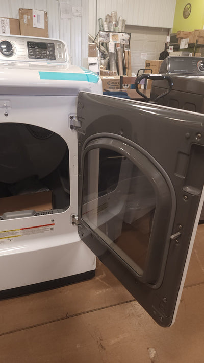 Samsung 7.4 cu. ft. Smart ELECTRIC Dryer with Multi-Steam! (Brand New - Minor Scratch/Dents From Shipping) - (Photos Shown)