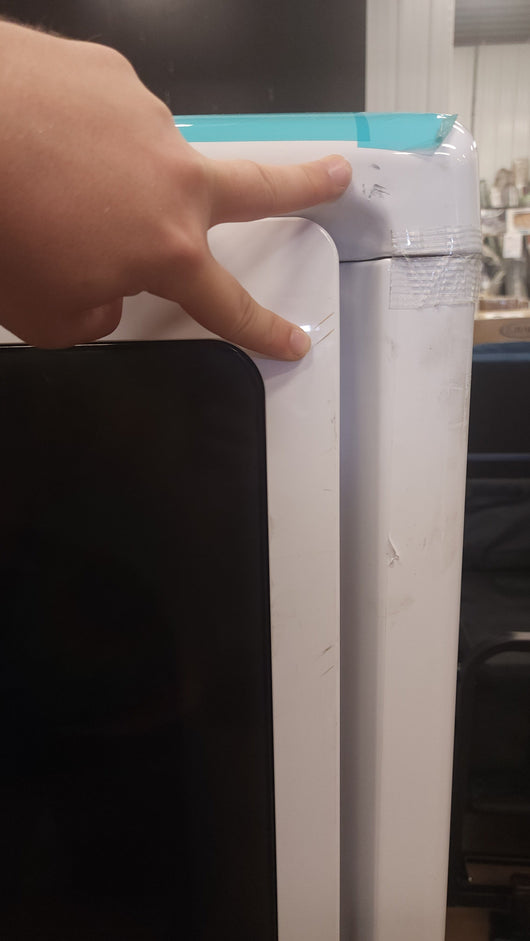 Samsung 7.4 cu. ft. Smart ELECTRIC Dryer with Multi-Steam! (Brand New - Minor Scratch/Dents From Shipping) - (Photos Shown)