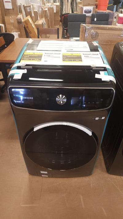 Samsung 6.0 cu. ft. FlexWash Washer and 7.5 cu. ft. ELECTRIC FlexDry Dryer with Multi-Steam Technology!

-Washer is Brand New - Dryer is Used Like New, Very Clean! (Photos Shown) 