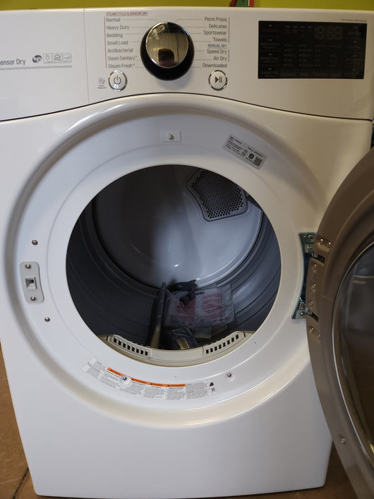 LG 4.5 cu. ft. Front Load Washer with TurboWash 360 Technology and 7.4 cu. ft. GAS Dryer with TurboSteam! (GAS DRYER & WASHER)