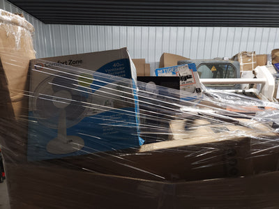JUMBO LIQUIDATION PALLET- Number # 2341

 

$399 after 20 percent automatic discount at checkout 