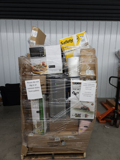 JUMBO LIQUIDATION PALLET- Number # 2342

 

$399 after 20 percent automatic discount at checkout 