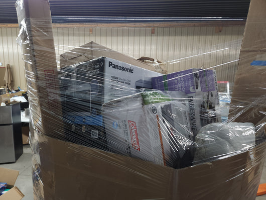 JUMBO LIQUIDATION PALLET- Number # 2344

 

$399 after 20 percent automatic discount at checkout 