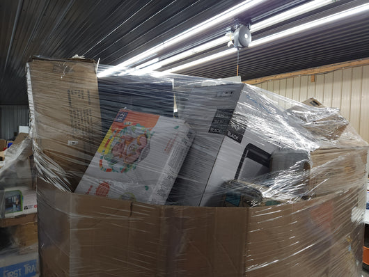 JUMBO LIQUIDATION PALLET- Number # 2345

 

$399 after 20 percent automatic discount at checkout 