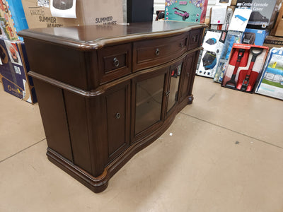 ALTRA BUCKINGHAM SOLIF WOOD CONSOLE TABLE!

-Brand New, but does have some very light chips/scratches from shipping, photos shown