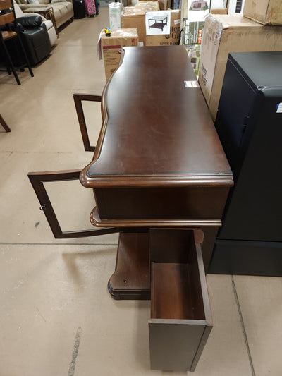 ALTRA BUCKINGHAM SOLIF WOOD CONSOLE TABLE!

-Brand New, but does have some very light chips/scratches from shipping, photos shown