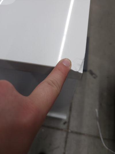 Ove Broadway 60" Double Sink Bathroom Vanity! (NEW/MISSING BACKSPLASH/CHIPPED CORNER)

-Brand new out of the box, has some light chips on two corners and front trim, photos shown