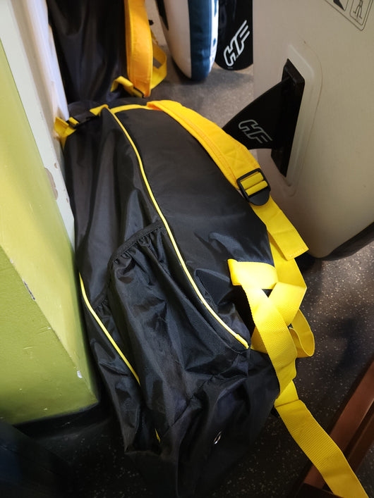  Bestway Hydro-Force Sunspotter SUP 11 Ft. 2 In. Inflatable 2 in 1 Stand Up Paddle Board and Kayak! (USED - VERY CLEAN)

-LIGHTLY USED! - Inflated and inspect, is still pretty clean and will function perfectly 